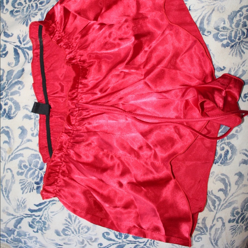 Silky short shorts